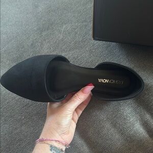 Fashion Nova Women's Elegant Black Loafers